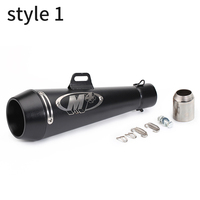 51mm evrensel motosiklet egzoz modifiye susturucu borusu Scooter arazi motosikleti kir Motocross Yamaha Honda Kawasaki