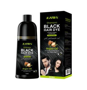 Kaiws น้ำมัน argan แชมพูย้อมสีผมดำแชมพูย้อมสี<span class=keywords><strong>ผม</strong></span>ดำธรรมชาติ - Product Image 1