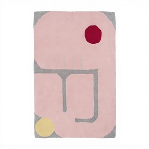 Customized 100% Wool Hand Tufted Floor Carpet Modern LUXURY Designed ITHL Reversible Waterproof Eco-Friendly Latex Backing - Product Image 1