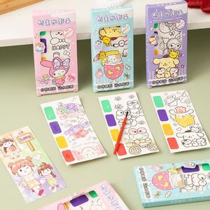 Kit d'art créatif pour enfants avec peintures incluses pour enfants de 4 à 6 ans, notes autocollantes à gribouiller, livre de coloriage - Product Image 2