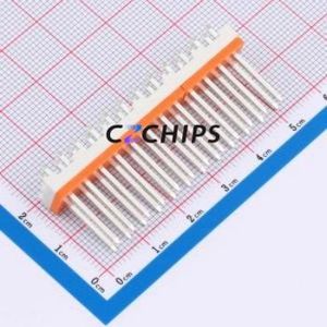 4.2-24A-22 Wire-to-<b>Board</b> <b>Pin</b> Header Through hole Component (THT),P=4.2mm Connector 2x12P 4.2mm Through Hole 24P - Product Image 1