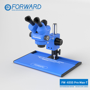 Adelante nueva Alta Calidad 6.5X-55X ProMaxT microscopio estéreo <span class=keywords><strong>Trinocular</strong></span> microscopio Digital para microscopio Reparación de teléfonos móviles - Product Image 2