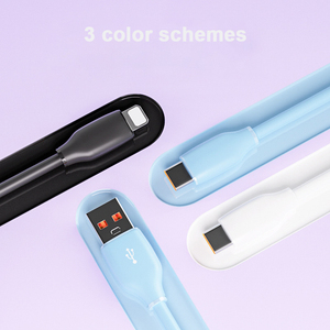 Thân Thiện Với Da Silicone Loại C Cáp <span class=keywords><strong>USB</strong></span> A Để <span class=keywords><strong>USB</strong></span> C Cáp 66W/6A Nhanh Chóng Sạc Cáp Tương Thích Với Android <span class=keywords><strong>USB</strong></span>-C Các Thiết Bị - Product Image 2