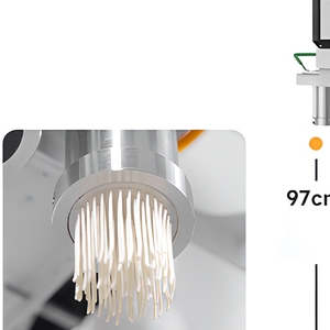 Máquina Eléctrica Lemo para Hacer Fideos Enrollados a Mano con Motor y Caja de Engranajes para Hostelería Comercial 220V <span class=keywords><strong>Hokkien</strong></span> Mee - Product Image 4