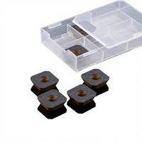 Fraiseuse à face carrée CNC 490R 140408/08T308 R29012T3/R245 12T308-PM, insert non revêtu, sans machine applicable