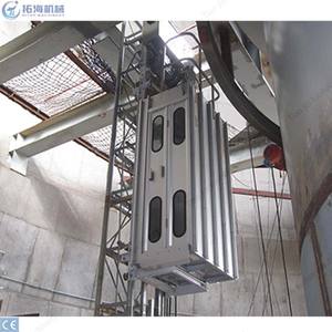 Автоматизированный подъемник цементного завода с управлением ПЛК 200 кг подъема промышленного материала - Product Image 5