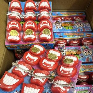 ลูกอมแข็งคุณภาพดีจากซูเปอร์มาร์เก็ต Candy Bliss รูปทรงปากตลกๆ แบบ <span class=keywords><strong>Bpop</strong></span> Kisspop บรรจุในถุง ของเล่นขนมหวานสำหรับเด็ก - Product Image 4