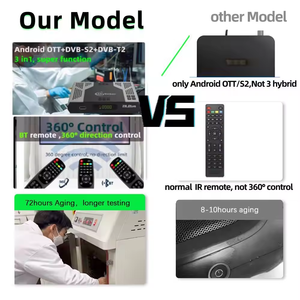 4K Android thu vệ tinh DVB S2 T2 lai TV Hộp 5G Wifi DVB S2 + T2 + C Combo Kỹ thuật số TV mặt đất Receiver hộp set-TOP - Product Image 6