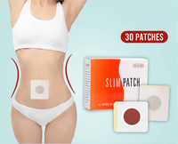 Patch Minceur Magnétique Naturel aux Herbes pour le Nombril, Gestion du Poids, Unisexe Adultes, Adhésif Doux pour la Peau, Marque Privée, Vente en Gros