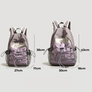 Mochila Portátil de Poliéster con Cierre, Modelo 2026, para Estudiantes Universitarias, Deportes al Aire Libre, Senderismo, Reducción de Carga, Bolsa de Viaje - Product Image 6