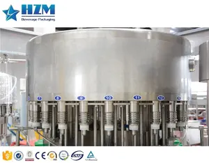 Automatic rotary touch screen control PET bottle washing filling capping machine mineral water bottling machine