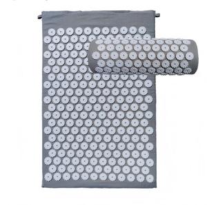 Set bantal dan matras akupresur warna dan Logo kustom dengan paku untuk relaksasi terapi - Product Image 1