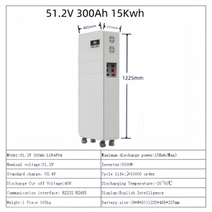 48v 51.2v 300ah Home Energy Storage System Solar Battery Pack 12v 200ah 100ah 3kwh 5kwh 10kwh 15kwh 20kwh Bms Can Cmicr18650f9m - Product Image 4