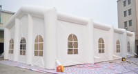 Tente gonflable pour fête de mariage Tente gonflable pour chapiteau Tente de discothèque gonflable pour club de maison Tente gonflable pour présentation en dôme