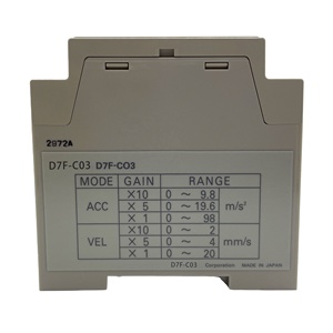 Brand New D7F Series D7F-C03 <b>Vibration</b> Sensor <b>Controller</b> Dual Speed Modes DIN Rail Mounting 4-20mA Output 1 Year - Product Image 5
