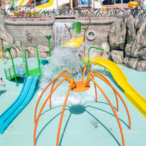 Mini aire de jeux aquatique en fibre de verre pour enfants, à la mode, toboggans aquatiques, jeux aquatiques, parcs aquatiques, WH-13 - Product Image 4