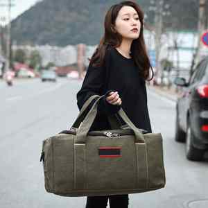 New Wholesale Extra Large Capacity Luggage <b>Bag</b> Portable Canvas Portable <b>Travel</b> <b>Bag</b> High Quality Outdoor Overnight Duffel <b>Bag</b> - Product Image 6