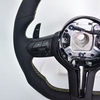 Volant sport personnalisé style M à fond plat pour BMW F10 M5 F16 F20 F22 F25 F26 F30 F31 F32 F34 F35 F36 M3 F80 M4 F82