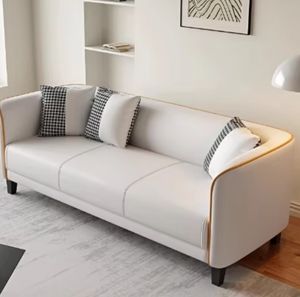 Moderno Simple 2025 Sofá Doble para Sala de Estar Salón de Belleza Pequeño Apartamento Alquiler-Nuevo Subsidio - Product Image 1