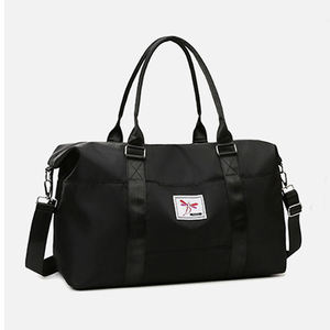 Bolsa de lona Oxford ligera de alta calidad para mujer, bolsa de viaje y yoga informal con logotipo personalizado, estilo Simple - Product Image 3