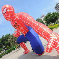 Vente directe d'usine, grands personnages gonflables Marvel, équipements gonflables publicitaires, décoration de centre commercial