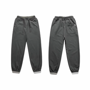 Custom <b>Elastic</b> <b>Waist</b> Casual Heavyweight High-Waisted Oversized Pleated Front Knitted Eco-Friendly Windproof <b>Men</b> <b>Trousers</b> - Product Image 1