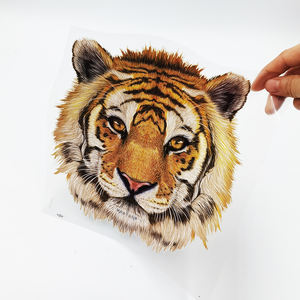Trasferimenti Termici Personalizzati con Animali Lupo <span class=keywords><strong>Tigre</strong></span> Leopardo Leone, Stampa DTF su Pellicola Trasparente in Materiale PET per Magliette - Product Image 2