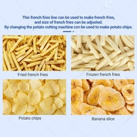 Chaîne de production semi-automatique de frites de pommes de terre à petite échelle pour la fabrication de chips - Prix compétitif