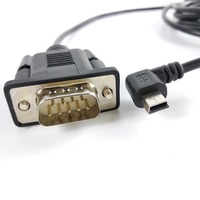 Microusb5pin macho a Ftdi RS232 a Mini USB DB9 macho DB9 hembra Micro USB a cable de comunicación serie