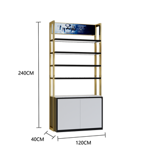 Hiện đại mới thiết kế Nước hoa hiển thị Kệ Nước hoa hiển thị đồ nội thất miễn phí đứng nước hoa cửa hàng trưng bày kệ giá trung tâm kiosk - Product Image 6