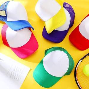 Wholesale 5 Panel Baseball Cap Custom Logo Classic Snapback Mesh Foam Trucker Baseball Cap Sports Custom Trucker Cap - Product Image 4