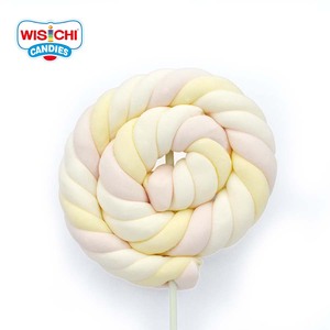 Lollipop al por mayor, lollipop de malvavisco de color rosa, blanco y azul, muestra gratis - Product Image 3