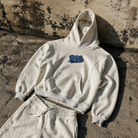 Ensemble deux pièces épais hiver-printemps, survêtement personnalisé pour homme, respirant, avec logo brodé, survêtements oversize pour hommes