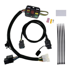 4 Pin Trailer Wiring <b>Harness</b> 12 V PVC Insulated For Us Vehicles With Relay And Connectors - Product Image 1