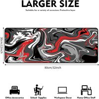 Tapis de souris Anime 3D imprimé personnalisé de haute qualité tapis de souris carré en caoutchouc antidérapant tapis de souris de jeu étanche pour le bureau