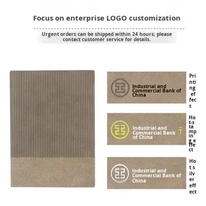 A5 Thickened Spiral Bound Leather Cover Business Notebook Promotional <strong>Work</strong> <strong>Diary</strong> for Office Meeting &amp; B5 <strong>Work</strong> Record - Product Image 5