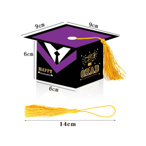 Cajas <span class=keywords><strong>de</strong></span> Regalo para Graduación 2026 al por Mayor <span class=keywords><strong>con</strong></span> Borla, Cajas <span class=keywords><strong>de</strong></span> Regalo Negras y Doradas para Fiestas <span class=keywords><strong>de</strong></span> Graduación - Product Image 4