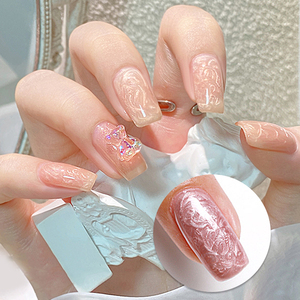 Vernis gel UV semi-permanent Soak Off UV coloré aurora perle vernis gel shell nail - Product Image 1