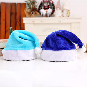 قبعة سانتا كلوز من كايترك لعيد الميلاد 2024، قبعة عيد الميلاد للبالغين، ناعمة الملمس ومريحة، مصنوعة من المخمل السميك - Product Image 6