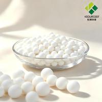 Bola Desikan Alumina Aktif 3-5mm 4-6mm untuk Pengeringan Gas dan Dehidrasi Kompresor Udara