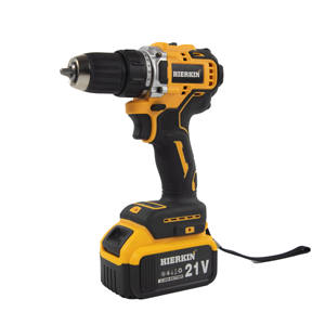 Hierkin เครื่องมือไฟฟ้าแบตเตอรี่ลิเธียม21V <span class=keywords><strong>สว่าน</strong></span>ไฟฟ้ามอเตอร์ไฟฟ้าไร้<span class=keywords><strong>สาย</strong></span> - Product Image 5