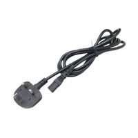 Moniteur d'ordinateur portable AC, tout neuf, en cuivre, prise uk, 3 broches, certification de Taiwan, japon, corée du sud, australie, thaïlande