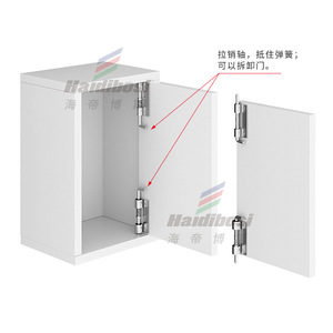 Haidibosi <b>Spring</b> Loaded Door Latch 304 Stainless Steel Industrial Cabinet Door <b>Bolt</b> Metal Lock Mechanism - Product Image 3