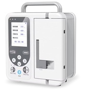 Bomba de Infusión Intravenosa Precisa de Diseño Ligero VIRANT VM-SP-750, Certificada por la CE, Eléctrica, para Uso Ambulatorio