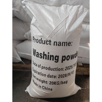 Poudre détergente en vrac de haute qualité 25 kg pour le nettoyage des vêtements, fabriquée en Chine, ODM OEM, poudre à lessiver personnalisée