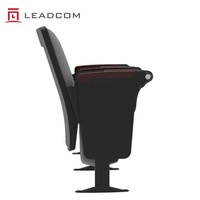 Chaise d'auditorium moderne LEADCOM LS-13601N-301 avec tablette d'écriture, chaise de salle de conférence pour université