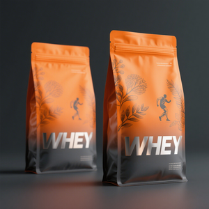 Tùy Chỉnh Doypack Nhôm Dây Kéo <span class=keywords><strong>Matte</strong></span> Kết Thúc Cấp Thực Phẩm Túi Nhựa Cho Protein Bột Collagen Năng Lượng Gel Nước Giải Khát Đứng <span class=keywords><strong>Pouch</strong></span> - Product Image 2