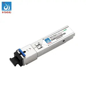 جهاز إرسال واستقبال Epon Olt 1.25G من HSGQ-PX20+++ بسعر المصنع 20 كم وحدة شبكة FTTH 8db EPON OLT SFP