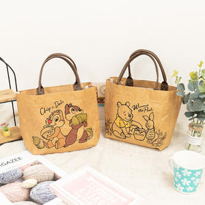 Sacs à main fourre-tout décontractés unisexe de conception de jeune femme/sac fourre-tout de dessin animé personnalisé en gros - Product Image 5