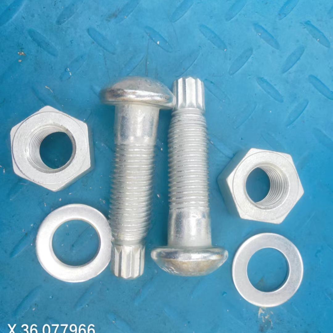 高強度ASTMA325亜鉛メッキTCボルトトルクコントロールボルト構造ボルト